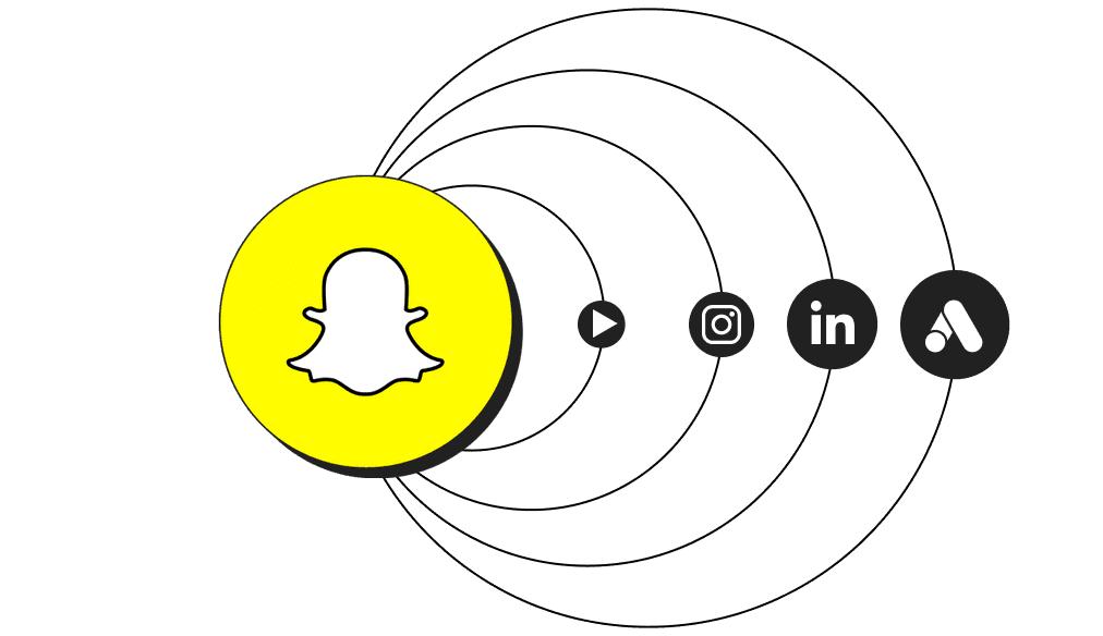 Easily combine Snapchat Ads with data from other sources