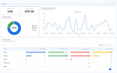 Google Ads Performance Dashboard