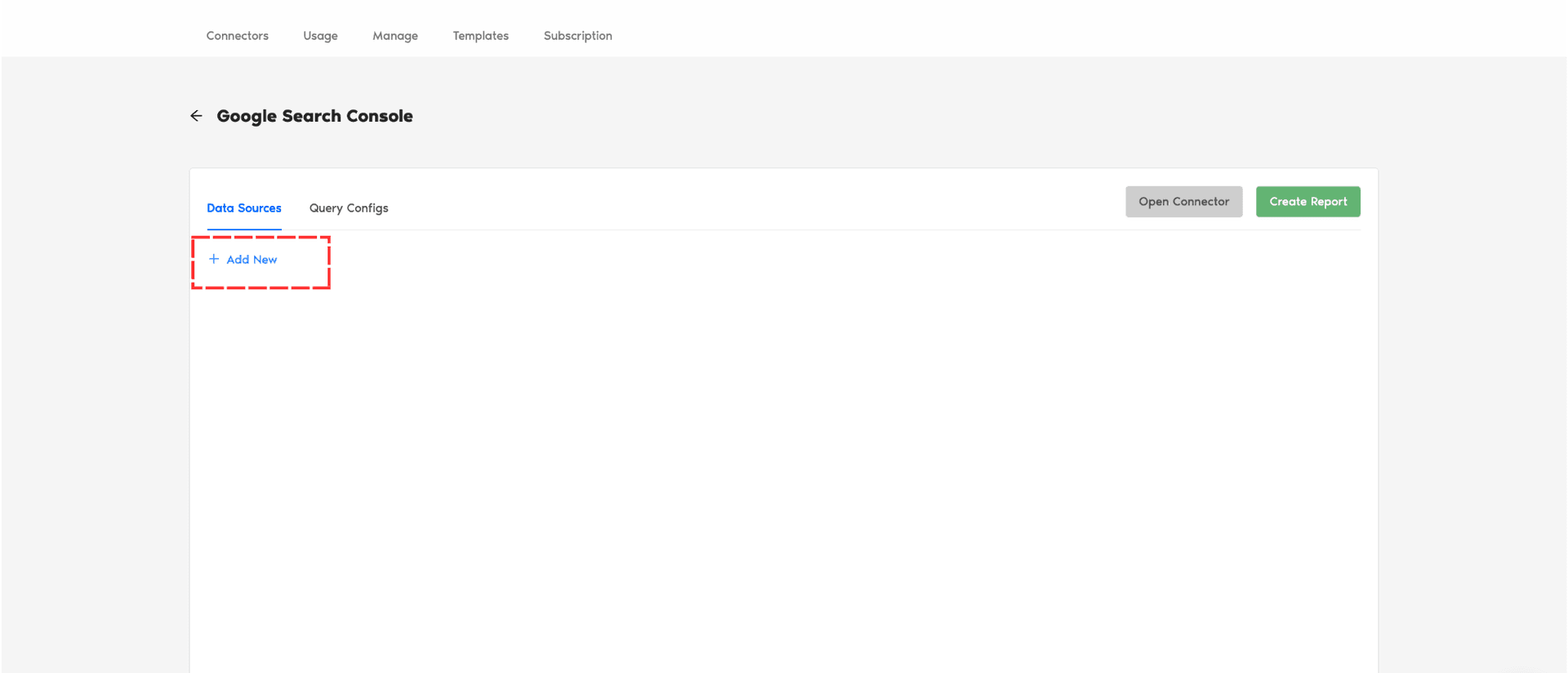 add new data source
