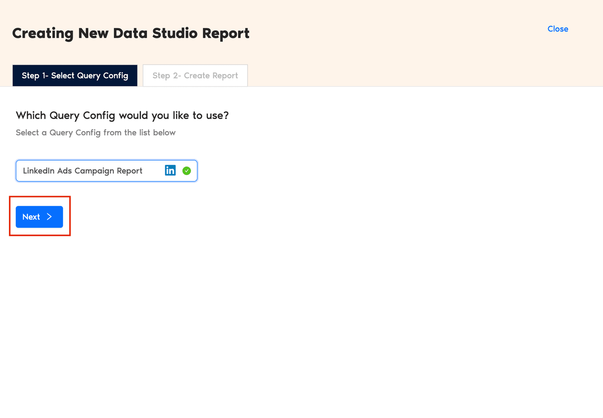 LinkedIn Ads Google Data Studio Report