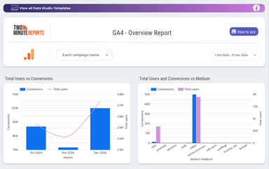 GA4 - Overview Report