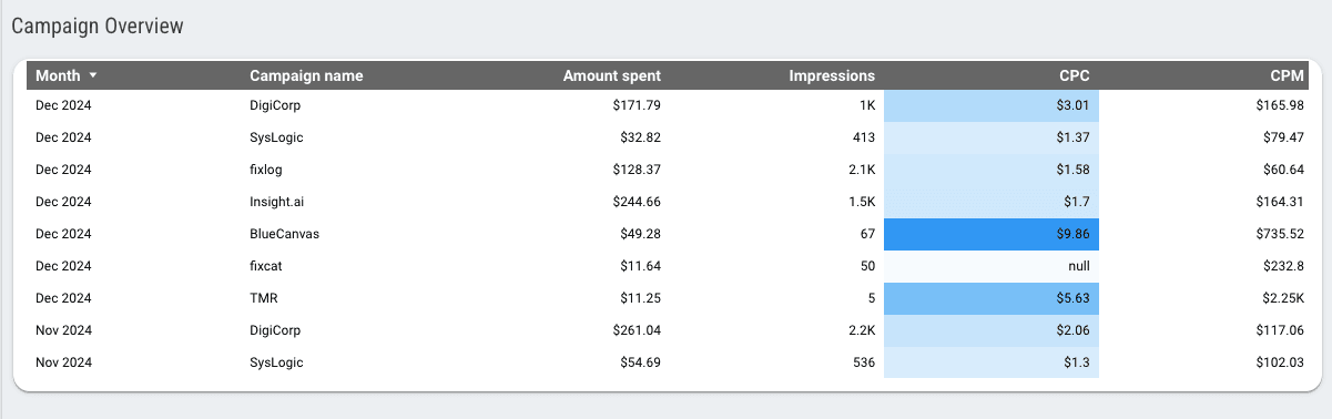 Google Ads Monitoring Report