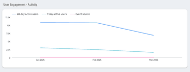 Google Analytics 4 Overview Report