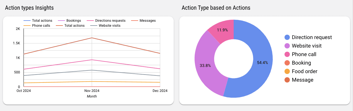 Google My Business - Demographic Analysis Report
