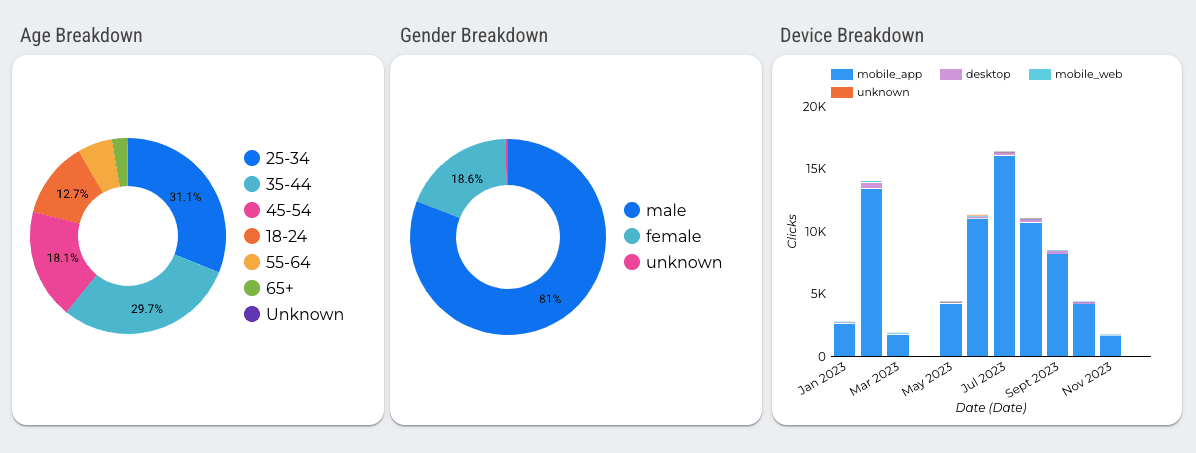 Instagram Ads Performance Overview Report