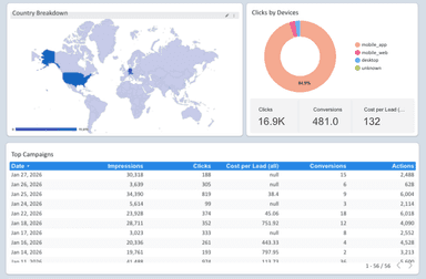 Instagram Ads Overview Report