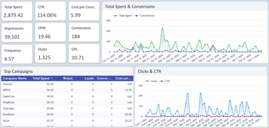 LinkedIn Ads Overview Report