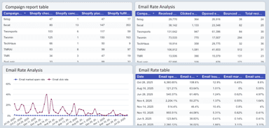 Klaviyo - Shopify & FB Analysis Report