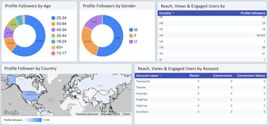 Instagram Insights Dashboard
