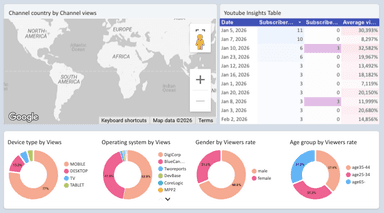Youtube Insights - Channel and Audience Analysis