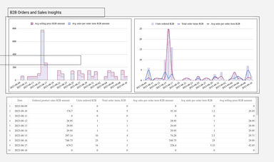 Amazon Seller - Sales and Traffic Business Report