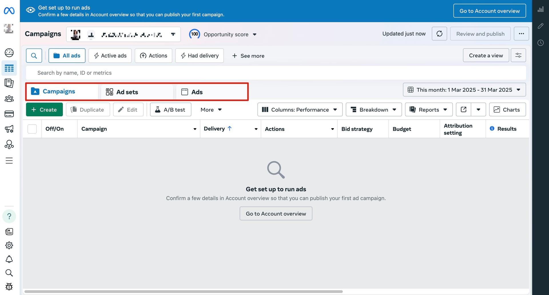 Facebook Ads Manager