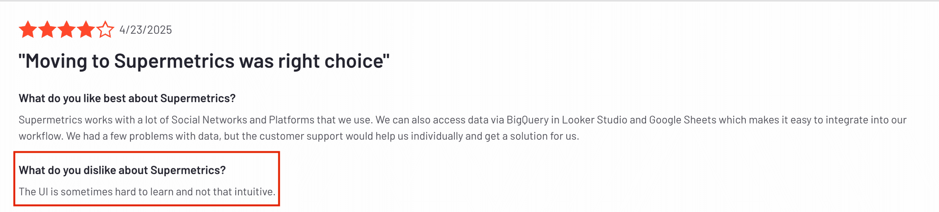 Supermetrics review