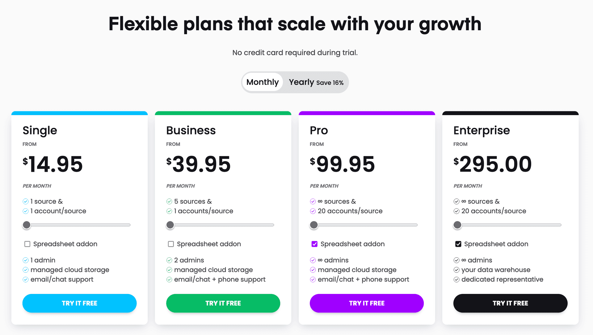 Power my analytics pricing