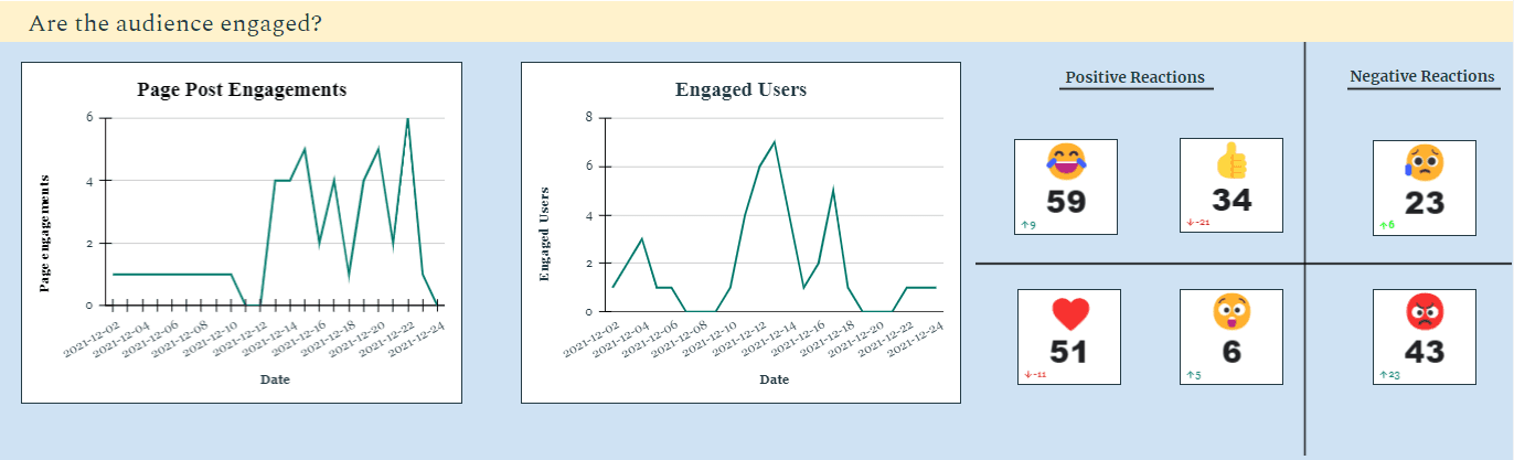 Facebook Page Insights Monthly Performace Overview Report