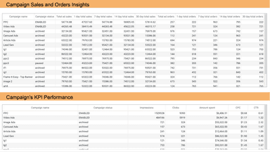 Amazon Ads Performance Report