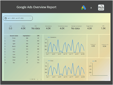 Google Ads Overview Report