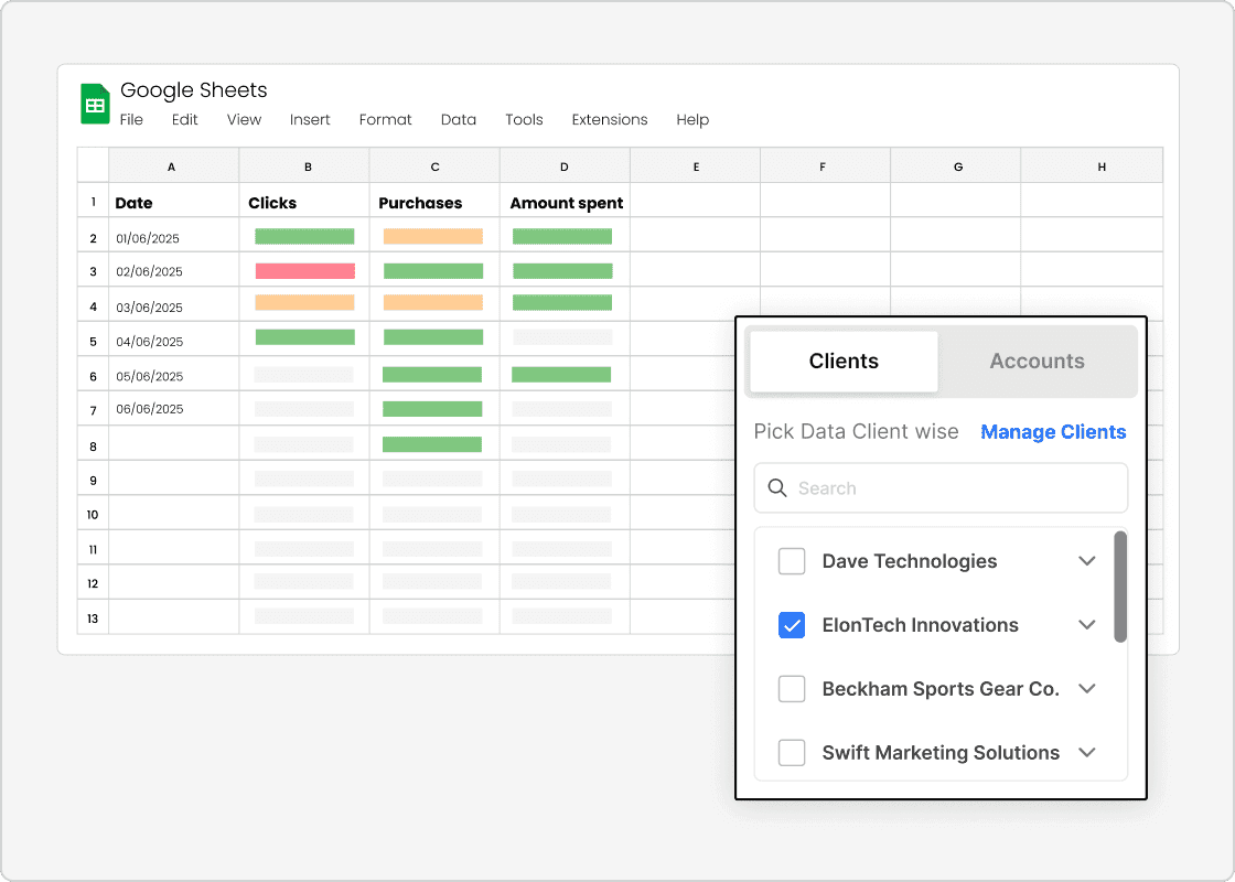 Client Account Management for Agencies