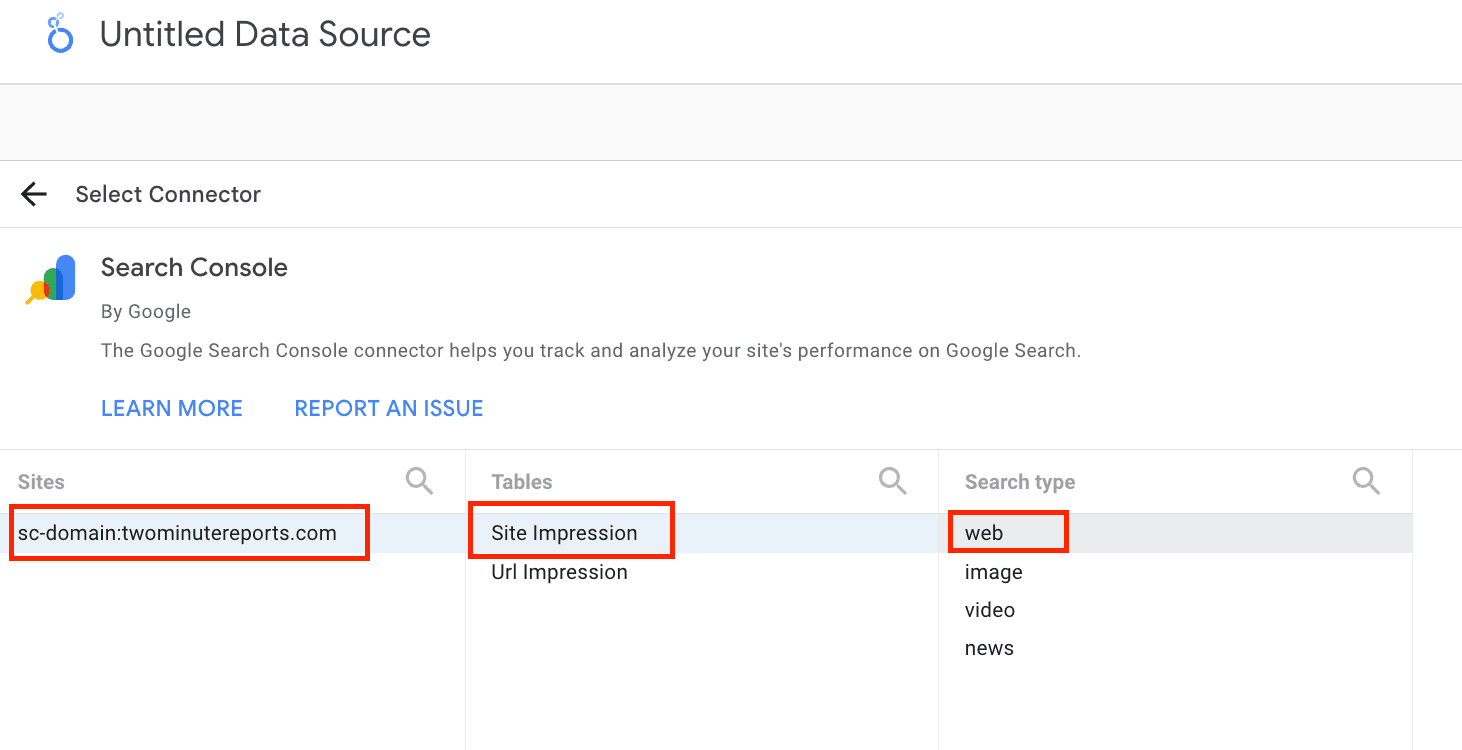 search console by google