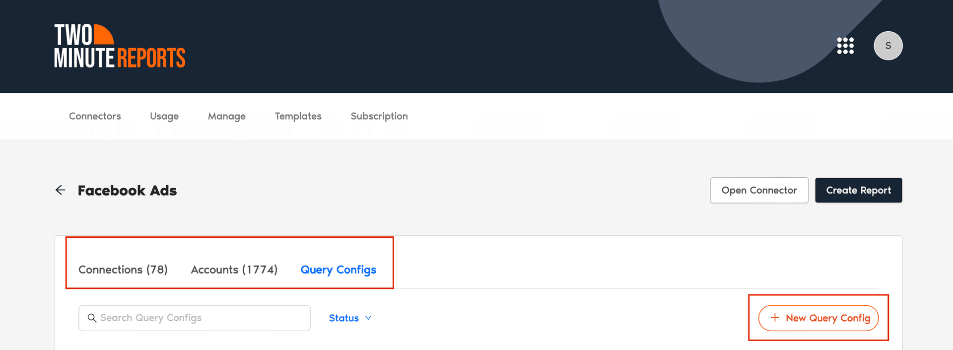 Create Facebook Ads Query Config in Looker Studio