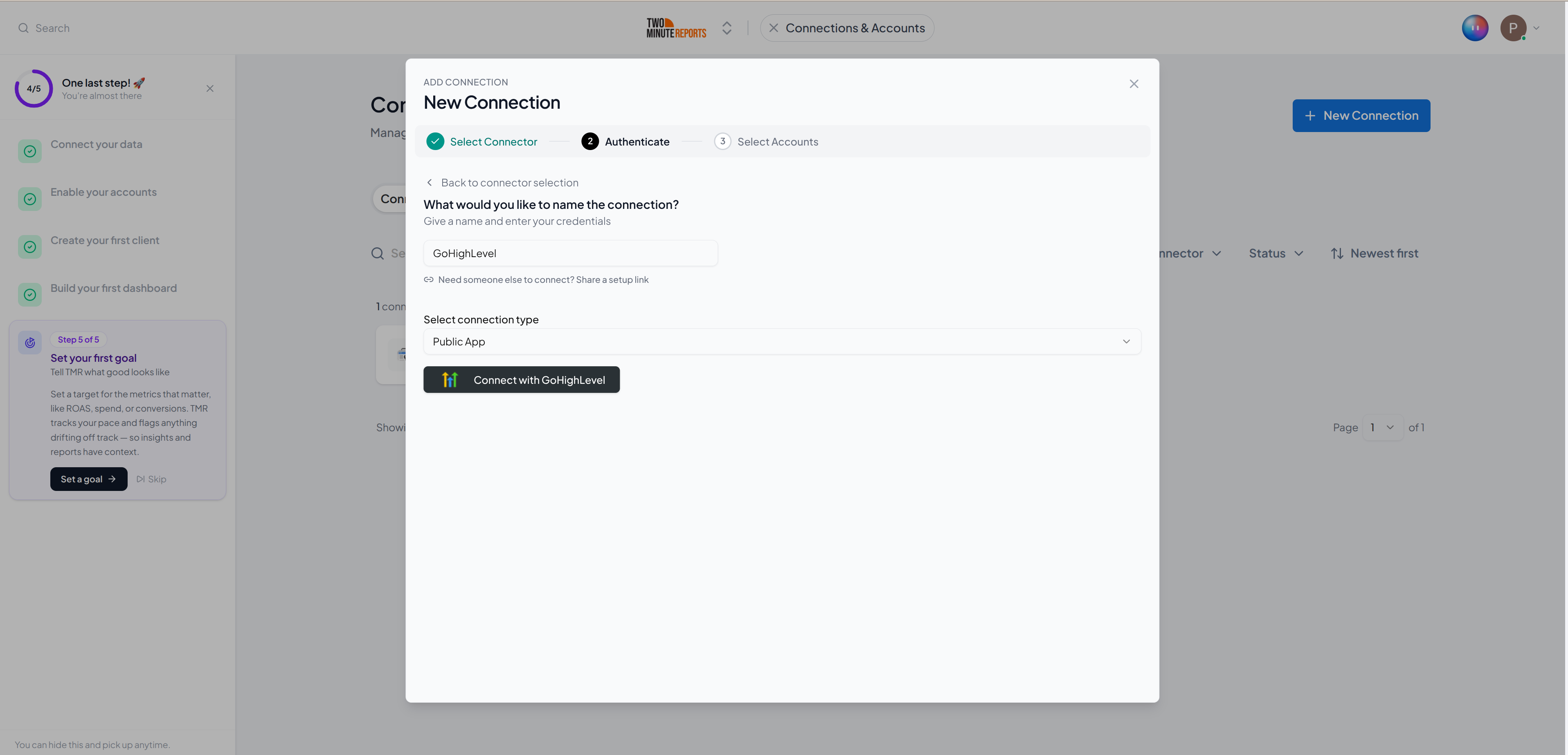 Connect with GoHighLevel