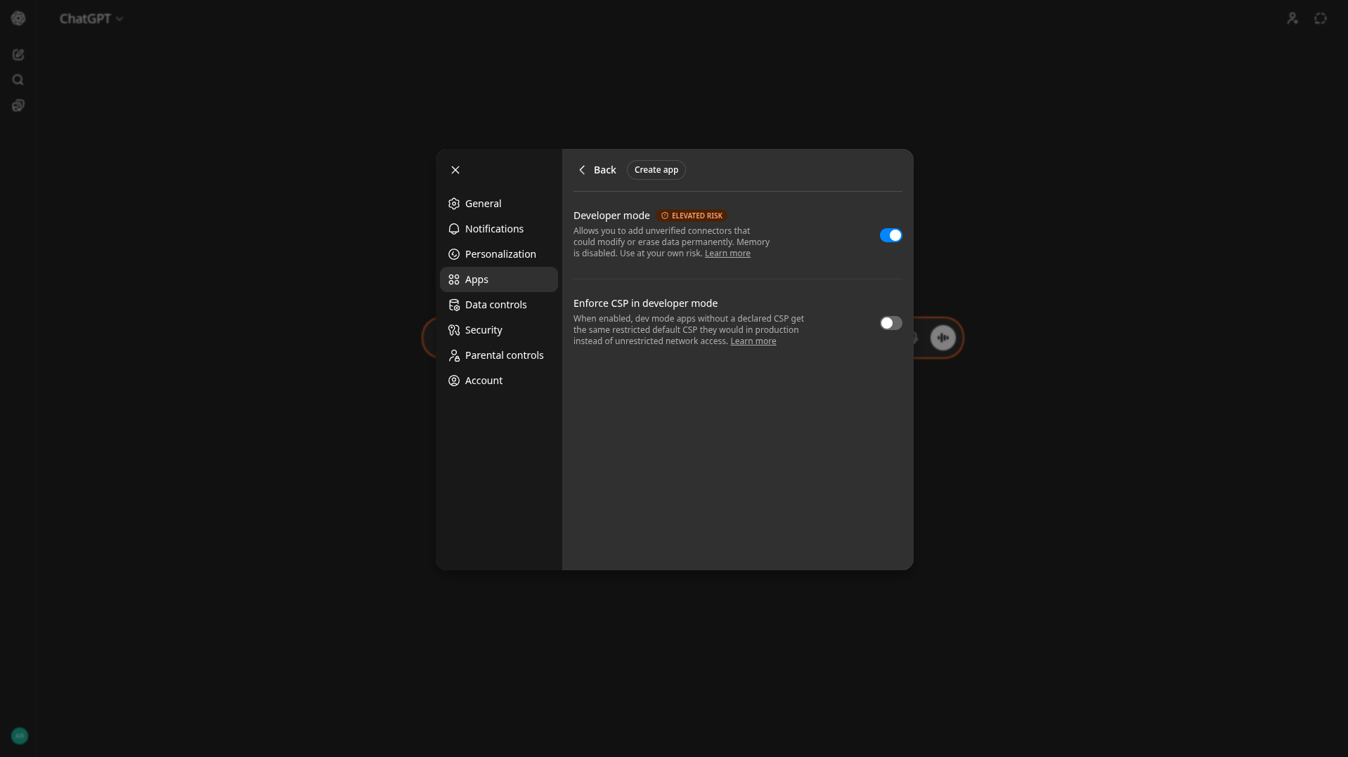 Enable Developer mode